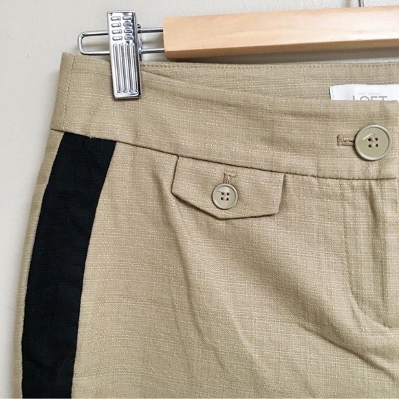 Loft | Side Stripe Ankle Pants - Picture 5 of 10